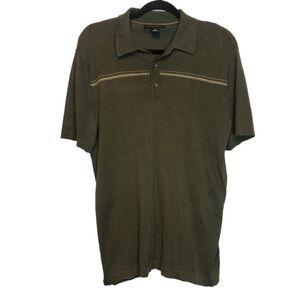BANANA Republic Silk Cotton Cashmere Polo Shirt, size M